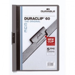 DURACLIP Folder 2209 A4, ANTHRACITE GY 